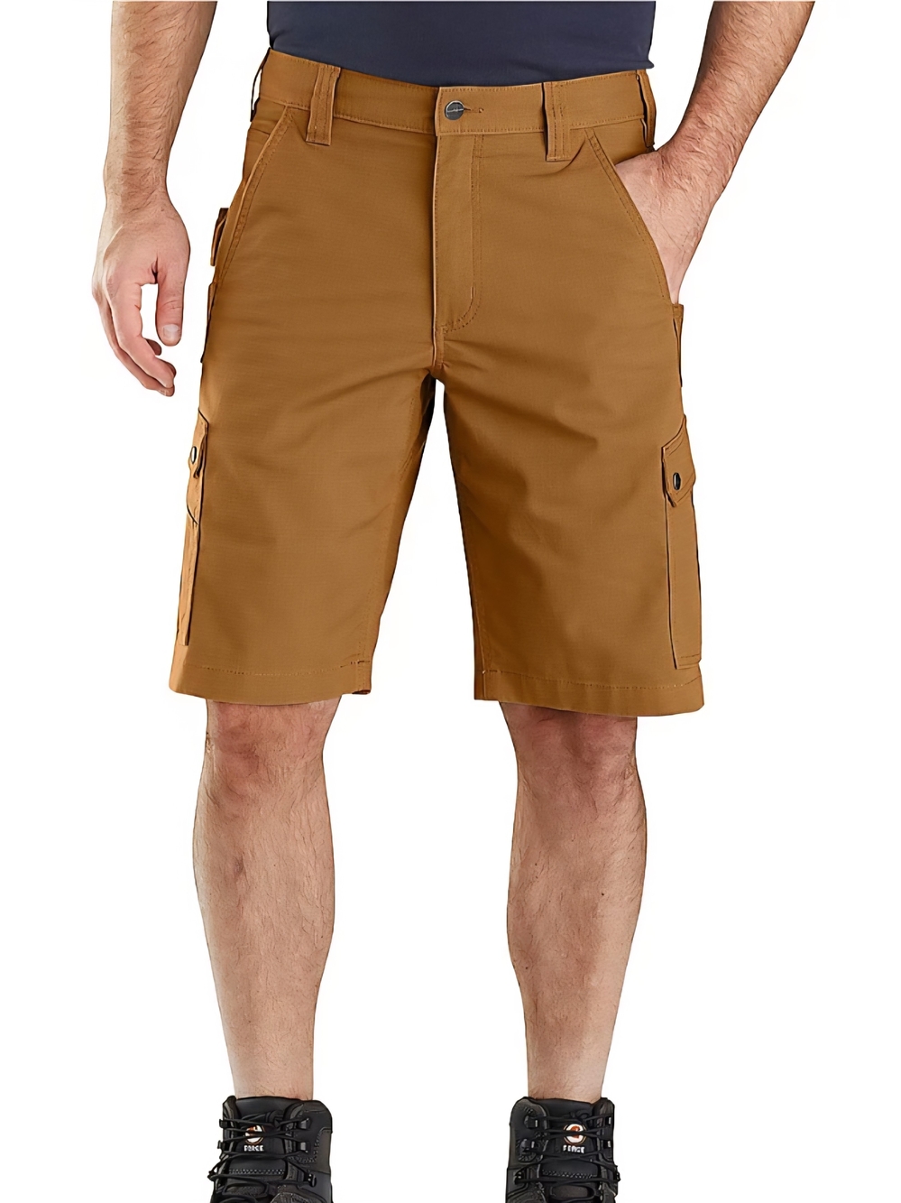 EUC Carhartt Sz 44 Ripstop Men's Tan 11" Relaxed Cargo Shorts